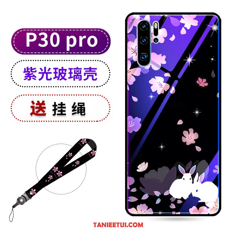 Etui Huawei P30 Pro Kreatywne Fioletowy Nowy, Futerał Huawei P30 Pro Moda Miękki Telefon Komórkowy