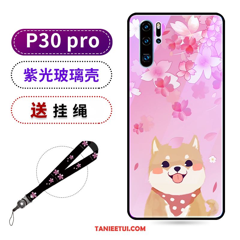 Etui Huawei P30 Pro Kreatywne Fioletowy Nowy, Futerał Huawei P30 Pro Moda Miękki Telefon Komórkowy