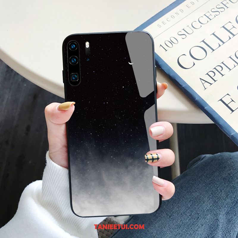 Etui Huawei P30 Pro Lustro Wiatr Niebieski, Obudowa Huawei P30 Pro All Inclusive Kreatywne Czerwony Netto