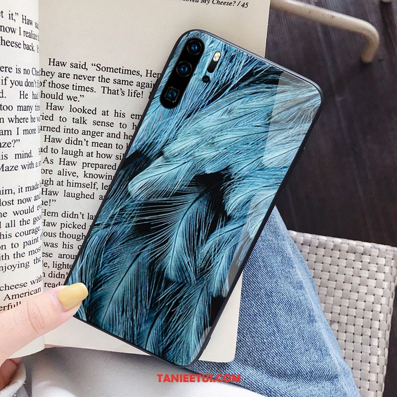 Etui Huawei P30 Pro Lustro Wiatr Niebieski, Obudowa Huawei P30 Pro All Inclusive Kreatywne Czerwony Netto