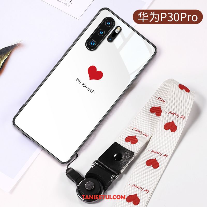 Etui Huawei P30 Pro Modna Marka Czerwony Netto All Inclusive, Pokrowce Huawei P30 Pro Czarny Cienkie Anti-fall