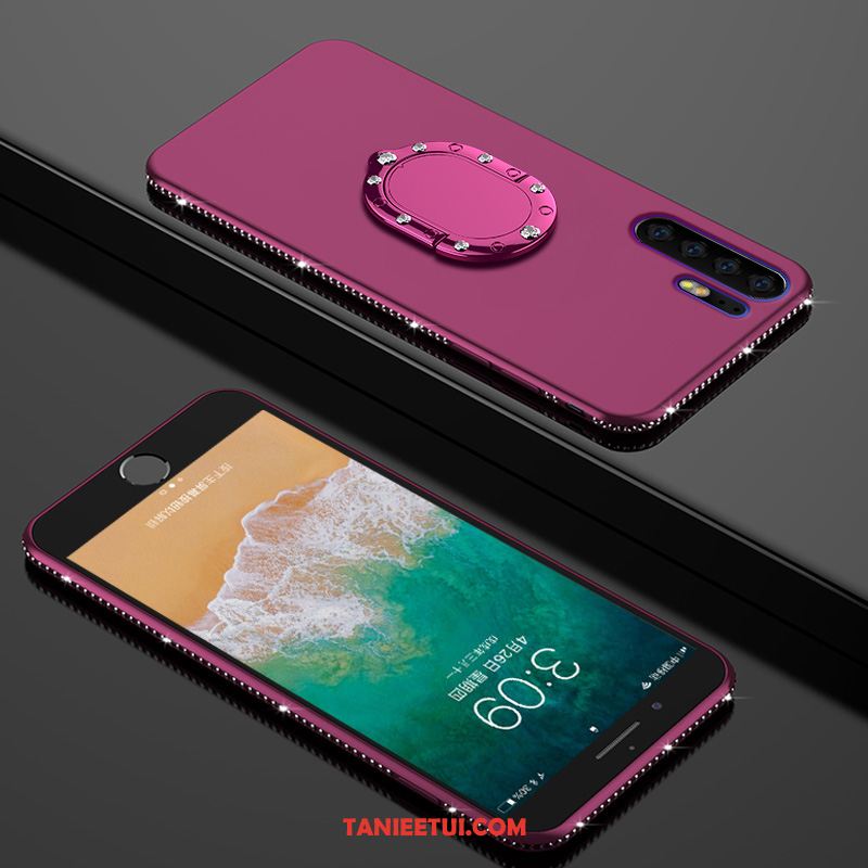 Etui Huawei P30 Pro Nubuku Silikonowe Kreatywne, Obudowa Huawei P30 Pro Miękki Purpurowy Oryginalny