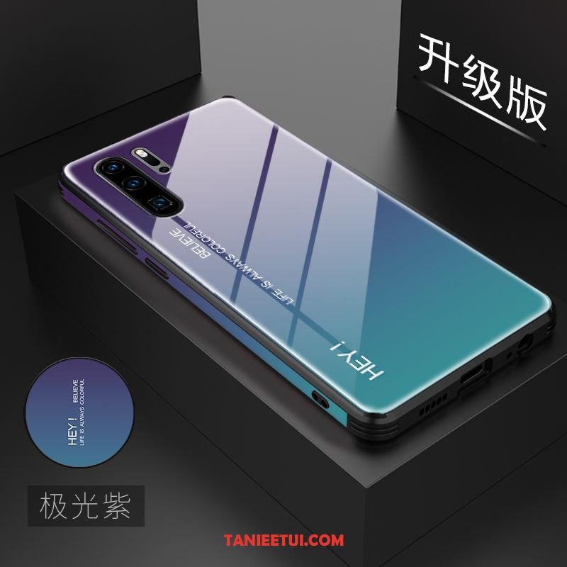 Etui Huawei P30 Pro Proste Silikonowe Anti-fall, Futerał Huawei P30 Pro Gradient All Inclusive Lustro