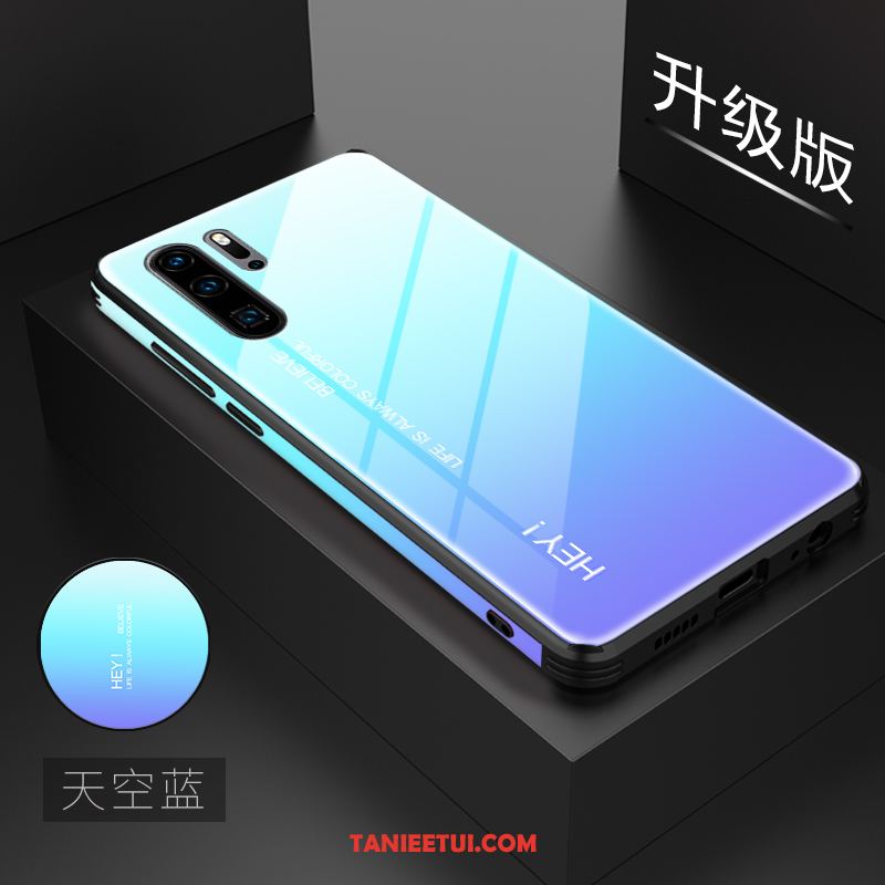 Etui Huawei P30 Pro Proste Silikonowe Anti-fall, Futerał Huawei P30 Pro Gradient All Inclusive Lustro