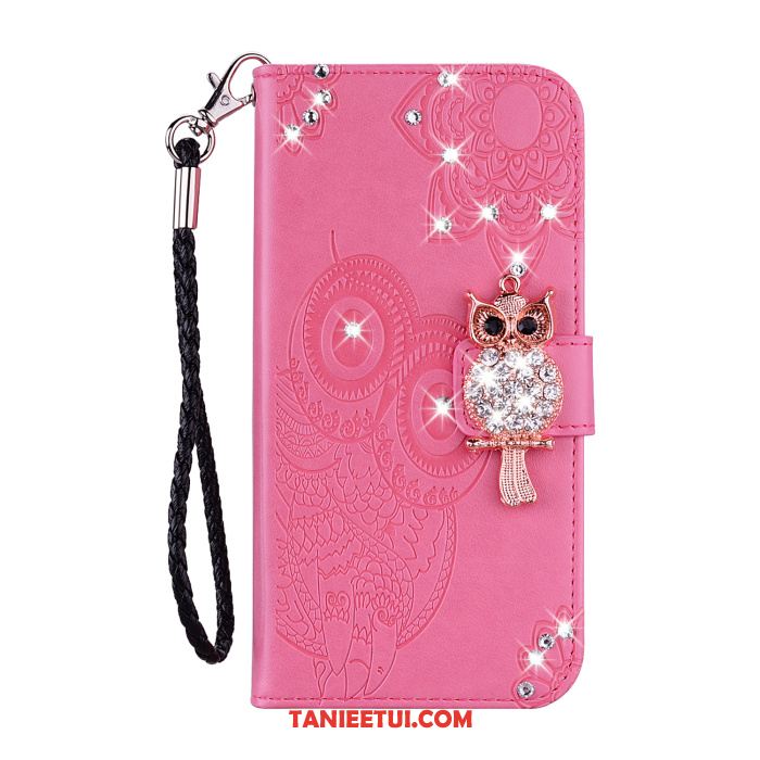 Etui Huawei P30 Pro Rhinestone Skórzany Futerał Złoto, Obudowa Huawei P30 Pro Kotek Wiszące Ozdoby Telefon Komórkowy