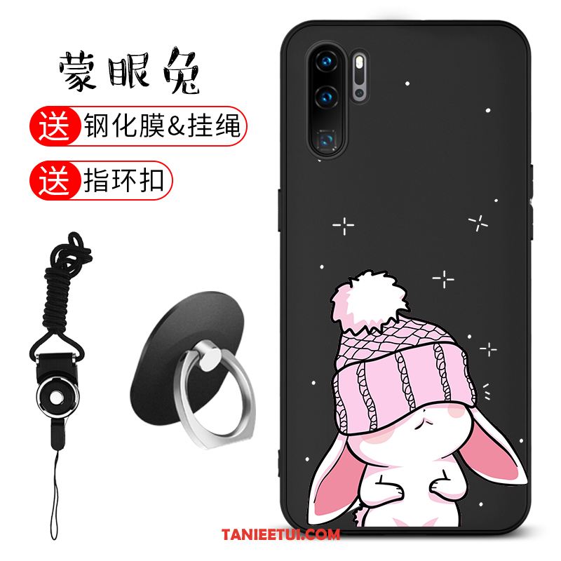 Etui Huawei P30 Pro Silikonowe Czarny Cienkie, Obudowa Huawei P30 Pro Piękny Anti-fall Modna Marka