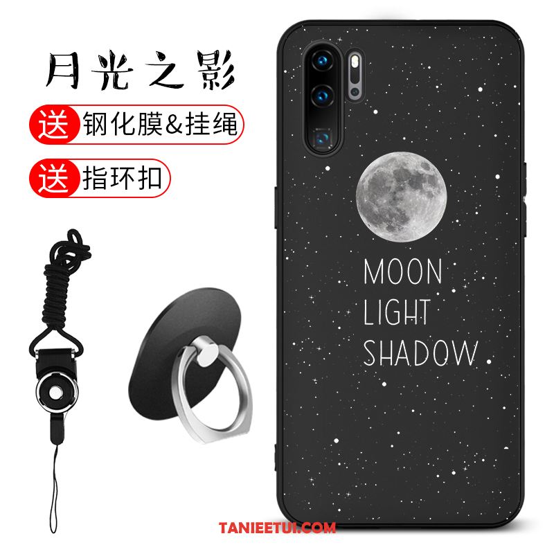 Etui Huawei P30 Pro Silikonowe Czarny Cienkie, Obudowa Huawei P30 Pro Piękny Anti-fall Modna Marka