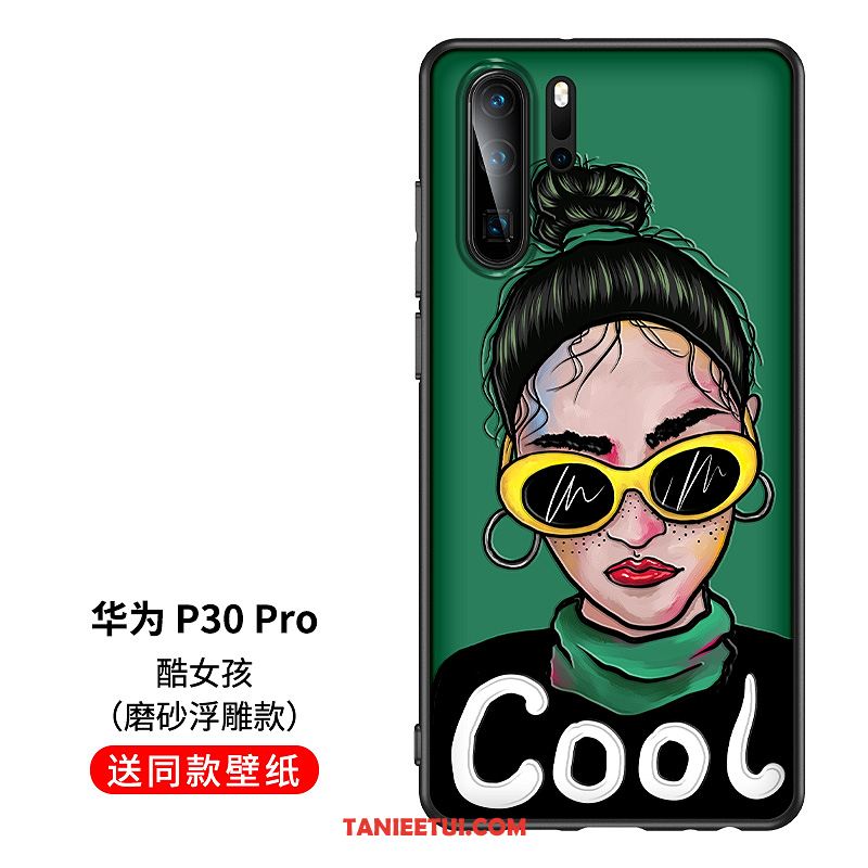 Etui Huawei P30 Pro Silikonowe Czerwony Zakochani, Obudowa Huawei P30 Pro Czerwony Netto Kolor Anti-fall