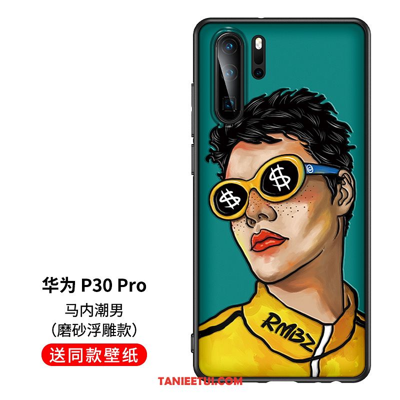 Etui Huawei P30 Pro Silikonowe Czerwony Zakochani, Obudowa Huawei P30 Pro Czerwony Netto Kolor Anti-fall