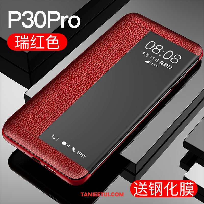 Etui Huawei P30 Pro Silikonowe Filmy Modna Marka, Pokrowce Huawei P30 Pro Telefon Komórkowy Prawdziwa Skóra Kreatywne