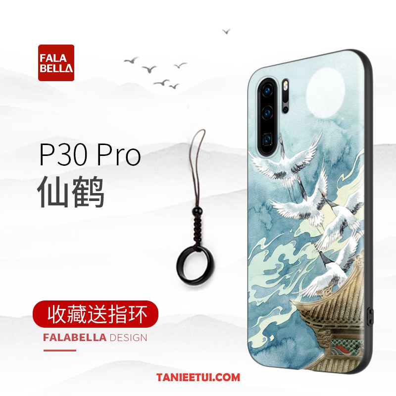 Etui Huawei P30 Pro Silikonowe Osobowość Chiński Styl, Obudowa Huawei P30 Pro Telefon Komórkowy Ochraniacz Modna Marka