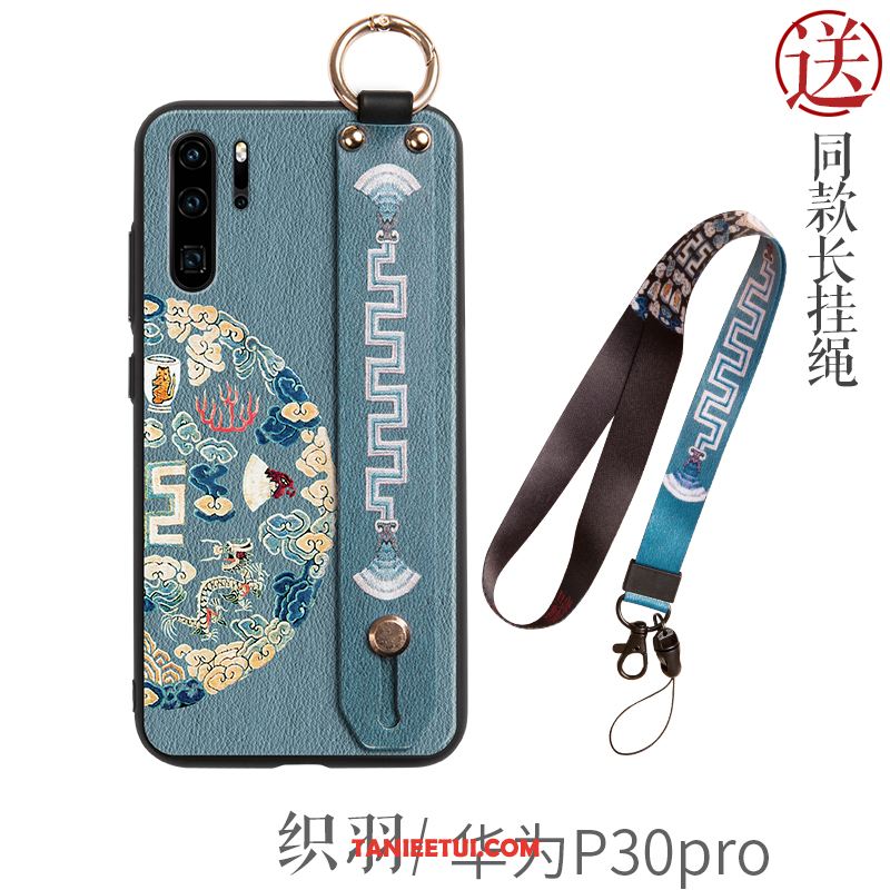 Etui Huawei P30 Pro Silikonowe Wspornik Chiński Styl, Obudowa Huawei P30 Pro Kreatywne Telefon Komórkowy Wiszące Ozdoby