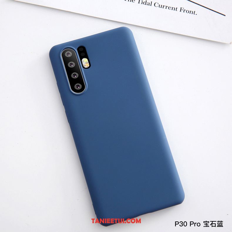 Etui Huawei P30 Pro Skórzany Futerał Anti-fall Cienkie, Obudowa Huawei P30 Pro Miękki Ochraniacz Czerwony