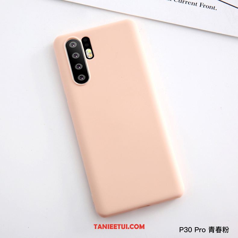 Etui Huawei P30 Pro Skórzany Futerał Anti-fall Cienkie, Obudowa Huawei P30 Pro Miękki Ochraniacz Czerwony