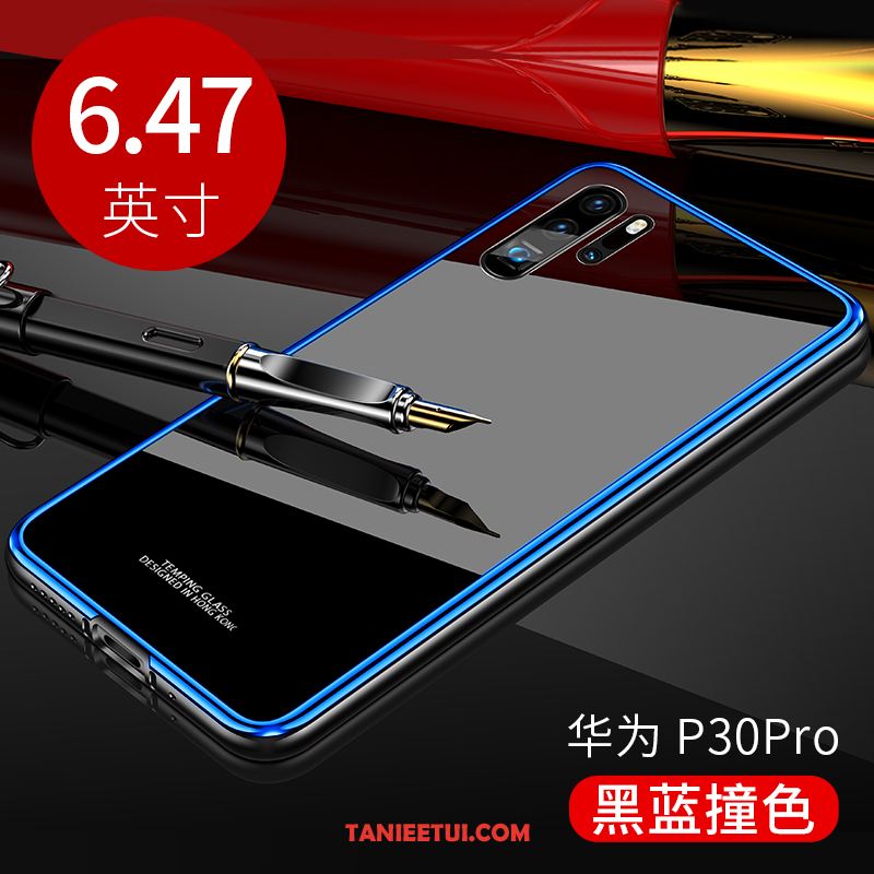 Etui Huawei P30 Pro Telefon Komórkowy Luksusowy Metal, Pokrowce Huawei P30 Pro Cienkie Ochraniacz Szkło