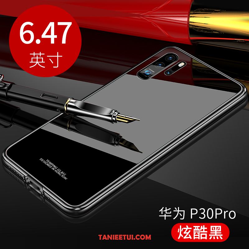 Etui Huawei P30 Pro Telefon Komórkowy Luksusowy Metal, Pokrowce Huawei P30 Pro Cienkie Ochraniacz Szkło