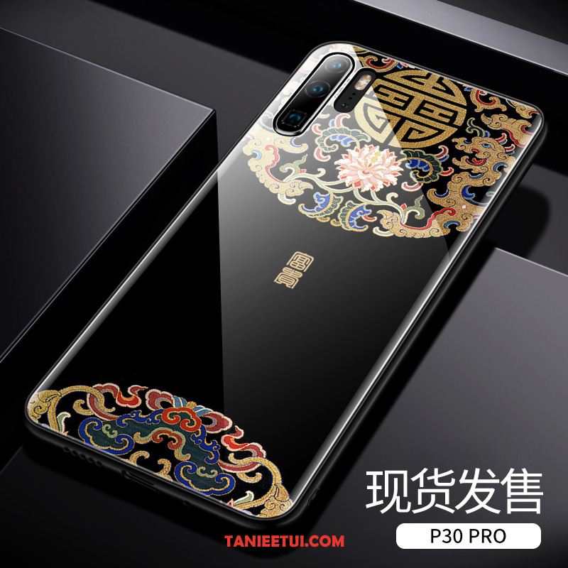 Etui Huawei P30 Pro Tendencja Ochraniacz Szkło, Pokrowce Huawei P30 Pro Lustro Telefon Komórkowy Zielony