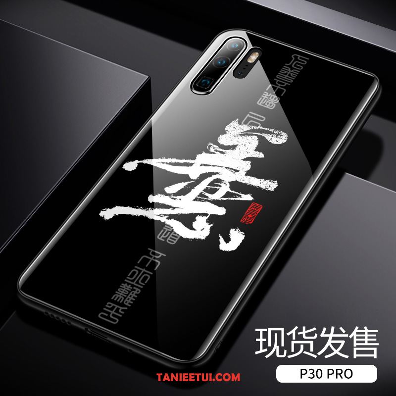 Etui Huawei P30 Pro Tendencja Ochraniacz Szkło, Pokrowce Huawei P30 Pro Lustro Telefon Komórkowy Zielony