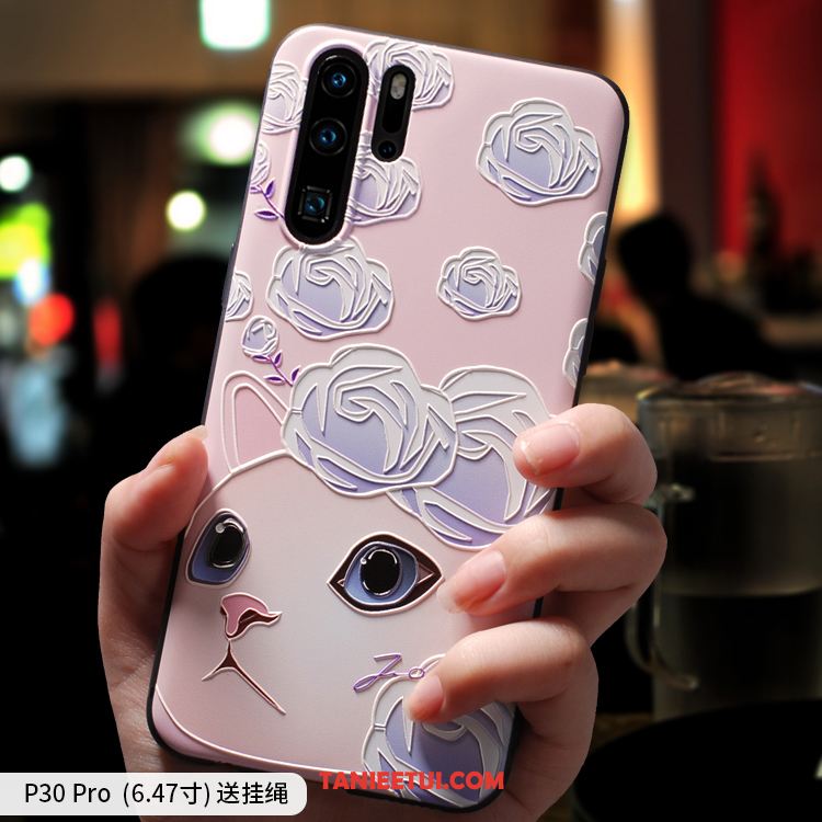 Etui Huawei P30 Pro Wiszące Ozdoby Nowy Telefon Komórkowy, Pokrowce Huawei P30 Pro Nubuku All Inclusive Kreatywne