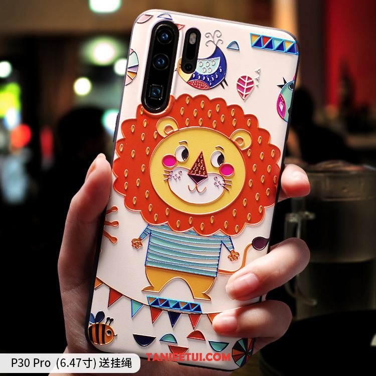 Etui Huawei P30 Pro Wiszące Ozdoby Nowy Telefon Komórkowy, Pokrowce Huawei P30 Pro Nubuku All Inclusive Kreatywne