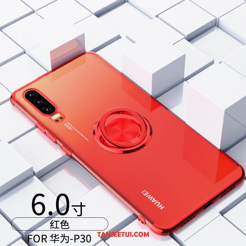 Etui Huawei P30 Przezroczysty Tendencja Telefon Komórkowy, Pokrowce Huawei P30 Ring Cienkie All Inclusive