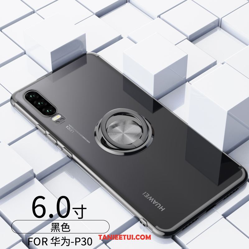 Etui Huawei P30 Przezroczysty Tendencja Telefon Komórkowy, Pokrowce Huawei P30 Ring Cienkie All Inclusive