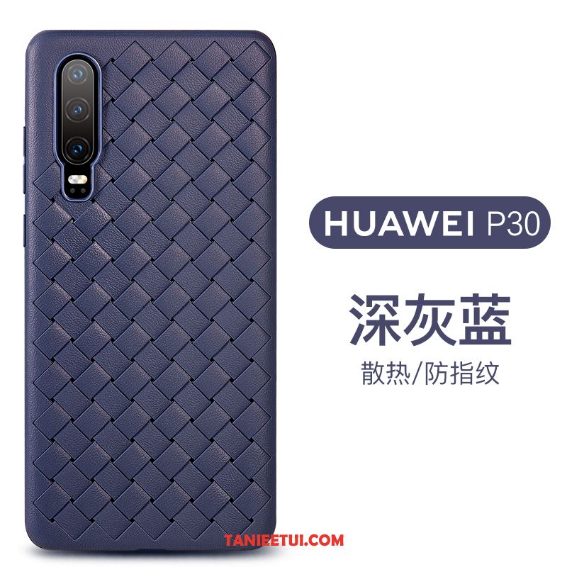 Etui Huawei P30 Różowe Przeplatane Telefon Komórkowy, Futerał Huawei P30 Skóra Ochraniacz Miękki