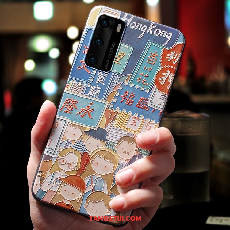 Etui Huawei P40 All Inclusive Piękny Miękki, Obudowa Huawei P40 Zakochani Kreatywne Silikonowe