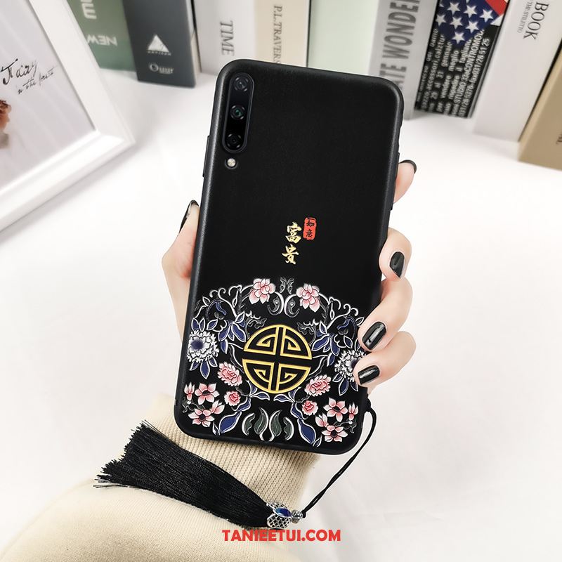 Etui Huawei P40 Lite E Tendencja All Inclusive Vintage, Pokrowce Huawei P40 Lite E Osobowość Czarny Telefon Komórkowy