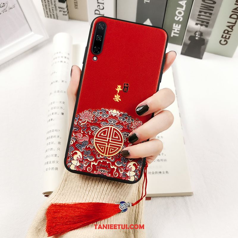 Etui Huawei P40 Lite E Tendencja All Inclusive Vintage, Pokrowce Huawei P40 Lite E Osobowość Czarny Telefon Komórkowy