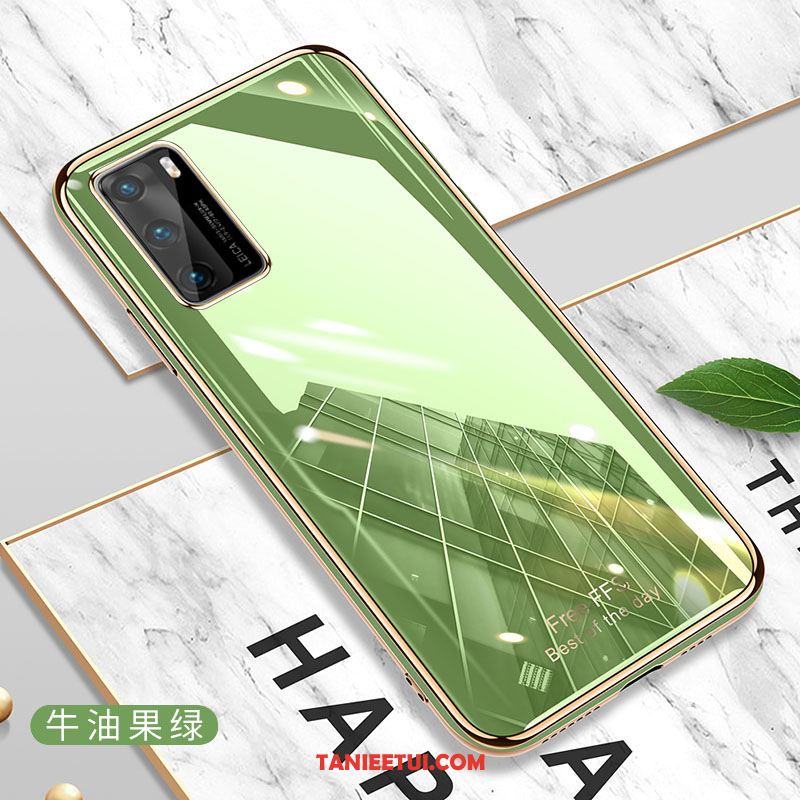 Etui Huawei P40 Ochraniacz Nowy All Inclusive, Obudowa Huawei P40 Silikonowe Proste Czerwony Netto