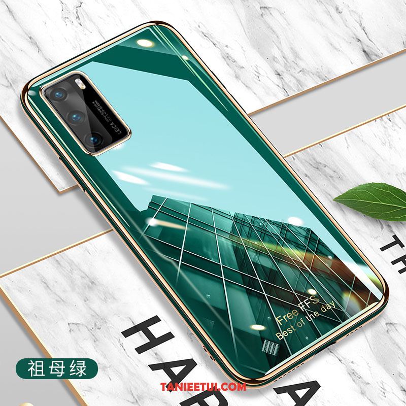 Etui Huawei P40 Ochraniacz Nowy All Inclusive, Obudowa Huawei P40 Silikonowe Proste Czerwony Netto