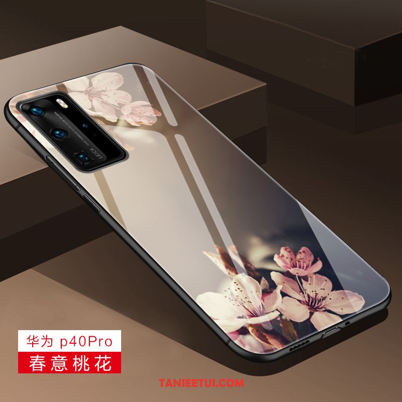 Etui Huawei P40 Pro All Inclusive Telefon Komórkowy Anti-fall, Futerał Huawei P40 Pro Szkło Świecące Miękki