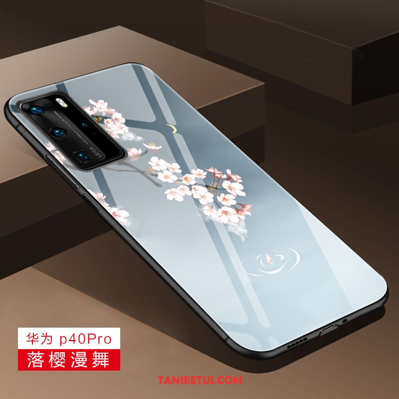 Etui Huawei P40 Pro All Inclusive Telefon Komórkowy Anti-fall, Futerał Huawei P40 Pro Szkło Świecące Miękki