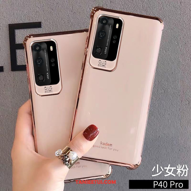 Etui Huawei P40 Pro All Inclusive Telefon Komórkowy Czerwony Netto, Obudowa Huawei P40 Pro Modna Marka Anti-fall Osobowość