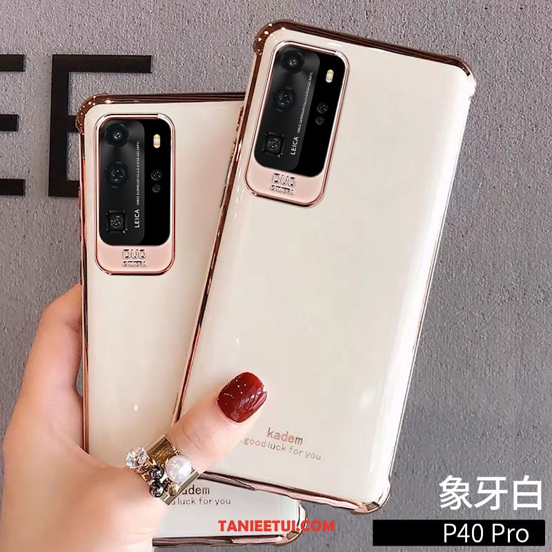 Etui Huawei P40 Pro All Inclusive Telefon Komórkowy Czerwony Netto, Obudowa Huawei P40 Pro Modna Marka Anti-fall Osobowość