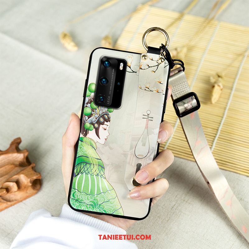 Etui Huawei P40 Pro Anti-fall All Inclusive Wiszące Ozdoby, Obudowa Huawei P40 Pro Telefon Komórkowy Chiński Styl Dramat