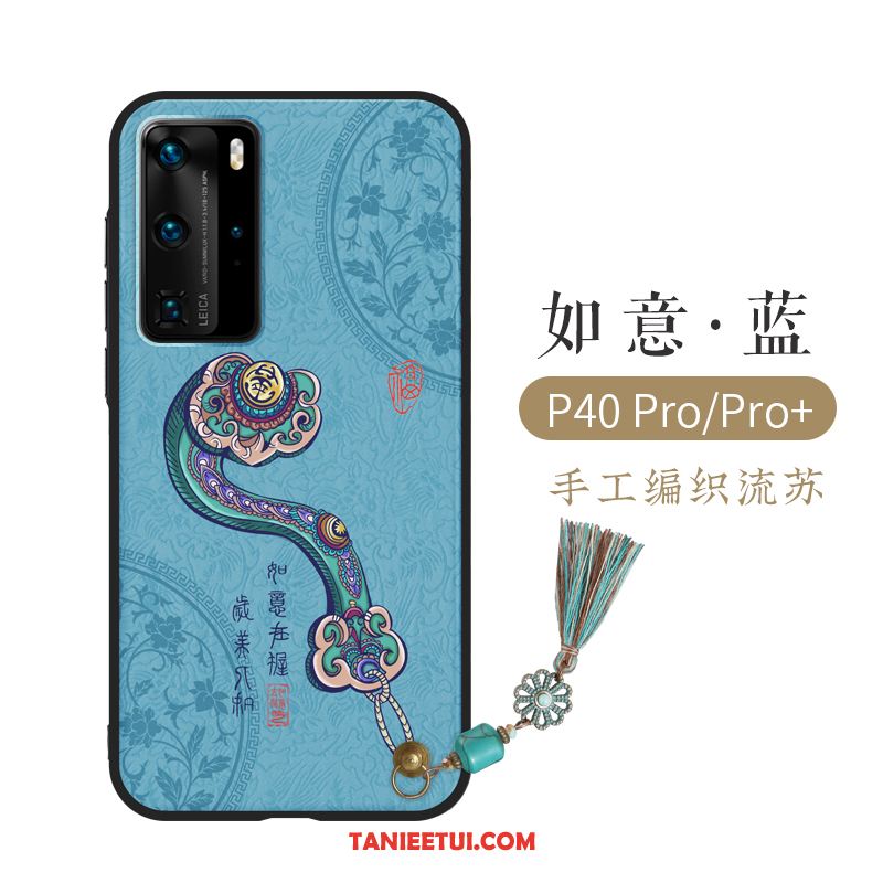 Etui Huawei P40 Pro Chiński Styl Anti-fall Ochraniacz, Futerał Huawei P40 Pro All Inclusive Kreatywne Relief