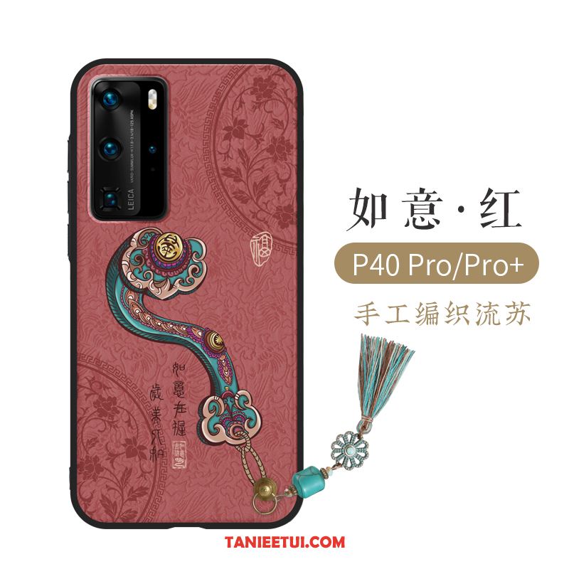 Etui Huawei P40 Pro Chiński Styl Anti-fall Ochraniacz, Futerał Huawei P40 Pro All Inclusive Kreatywne Relief