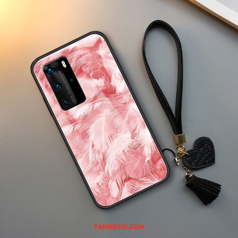 Etui Huawei P40 Pro Kreatywne Wiatr Czerwony Netto, Obudowa Huawei P40 Pro Niebieski Modna Marka Świeży