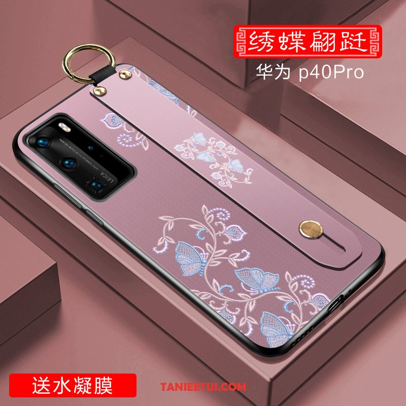 Etui Huawei P40 Pro Ochraniacz Cienkie Nubuku, Pokrowce Huawei P40 Pro Wysoki Koniec All Inclusive Silikonowe