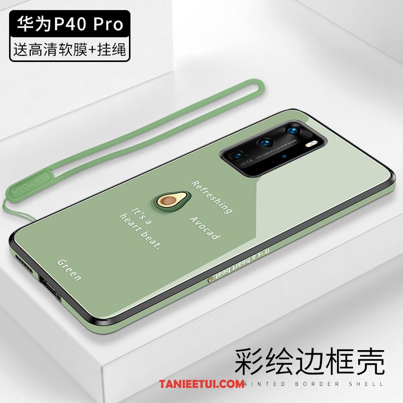 Etui Huawei P40 Pro Purpurowy Czerwony Netto Telefon Komórkowy, Pokrowce Huawei P40 Pro Proste Pomarańczowy Ochraniacz