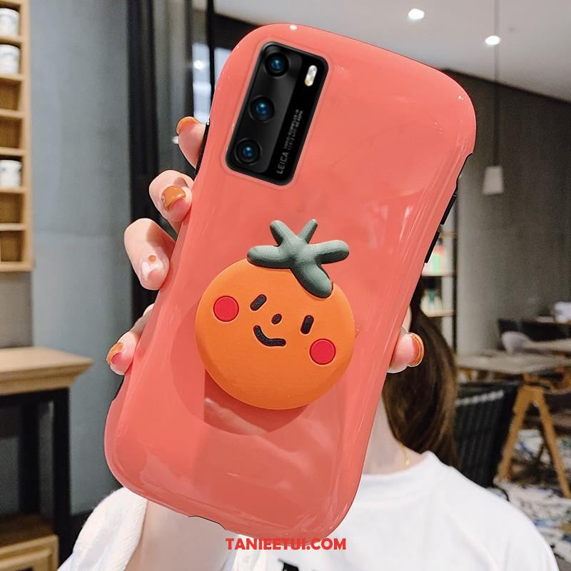 Etui Huawei P40 Pro Silikonowe Telefon Komórkowy Osobowość, Futerał Huawei P40 Pro Ochraniacz Anti-fall Kreskówka Orange Orange