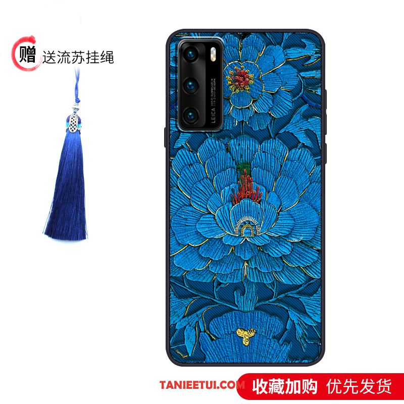 Etui Huawei P40 Pro Wiatr Ochraniacz Vintage, Futerał Huawei P40 Pro Miękki Cienkie Moda