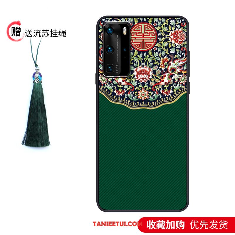 Etui Huawei P40 Pro Wiatr Ochraniacz Vintage, Futerał Huawei P40 Pro Miękki Cienkie Moda