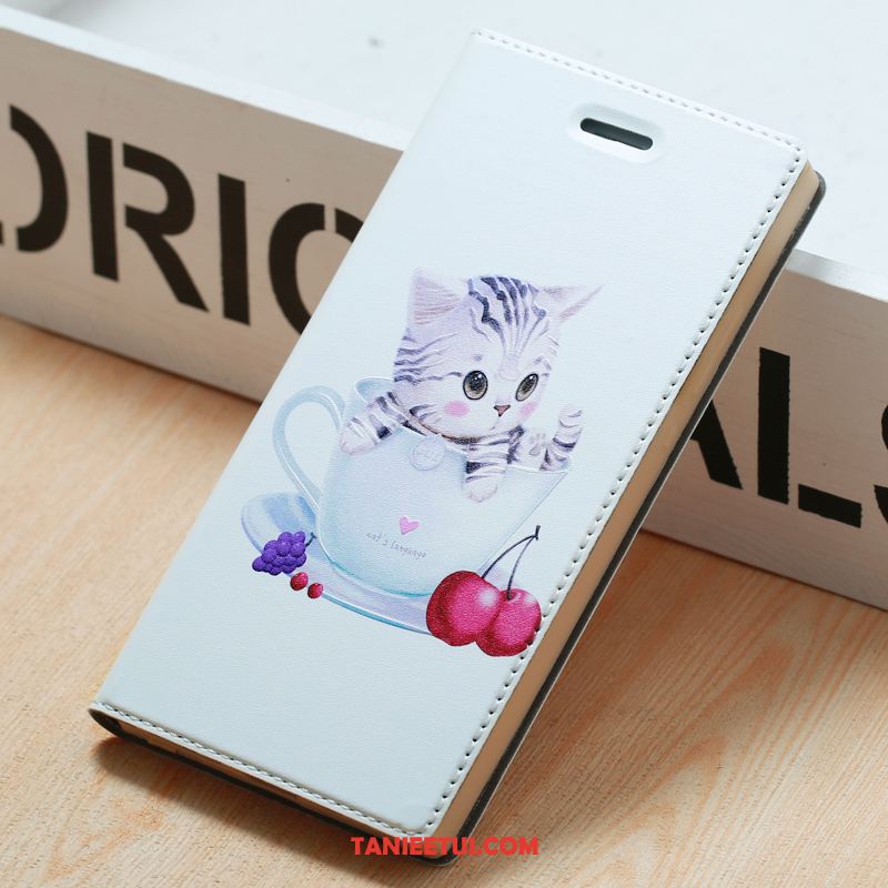 Etui Huawei P8 Klapa Skórzany Futerał Wysoki, Obudowa Huawei P8 Telefon Komórkowy Ochraniacz Biały