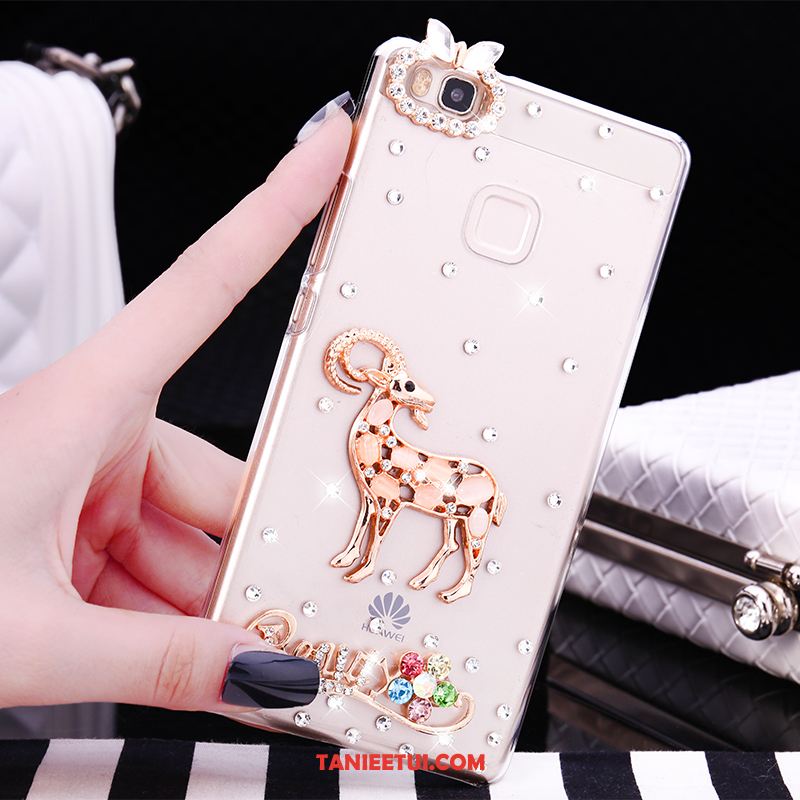 Etui Huawei P9 Lite Młodzież Buckskin Rhinestone, Obudowa Huawei P9 Lite Ochraniacz Trudno Telefon Komórkowy