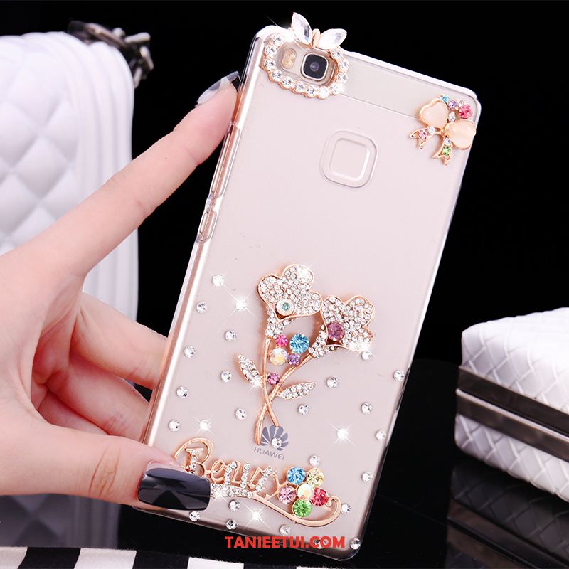 Etui Huawei P9 Lite Młodzież Buckskin Rhinestone, Obudowa Huawei P9 Lite Ochraniacz Trudno Telefon Komórkowy