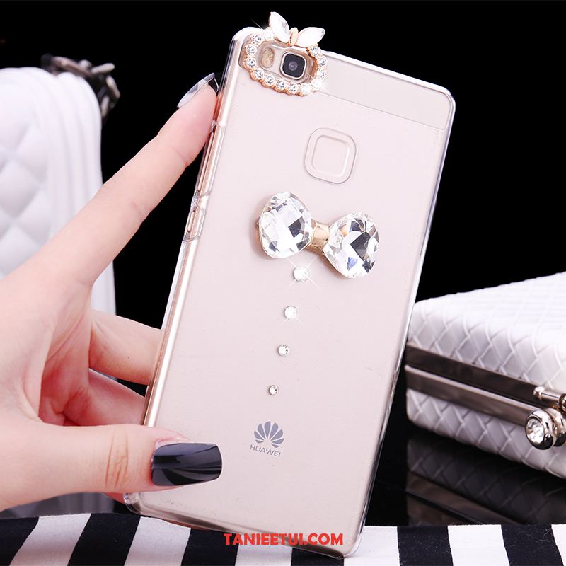 Etui Huawei P9 Lite Młodzież Buckskin Rhinestone, Obudowa Huawei P9 Lite Ochraniacz Trudno Telefon Komórkowy