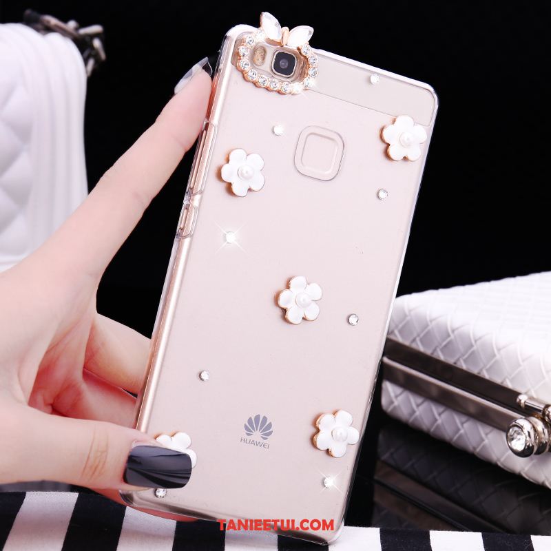 Etui Huawei P9 Lite Młodzież Buckskin Rhinestone, Obudowa Huawei P9 Lite Ochraniacz Trudno Telefon Komórkowy